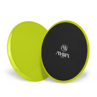 AMILA ΔΙΣΚΟΣ ΟΛΙΣΘΗΣΗΣ GLIDING PADS LIME/ΜΑΥΡΟ 95954-LIME/ΜΑΥΡΟ Λαχανί