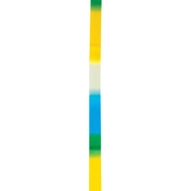 AMILA ΚΟΡΔΕΛΑ ΡΥΘ.ΓΥΜΝ. 6m - ΙΣΤΟΣ 56cm - ΑΣΠΡΟ/ΚΙΤΡΙΝΟ/ΜΠΛΕ 98903-50 Πολύχρωμο