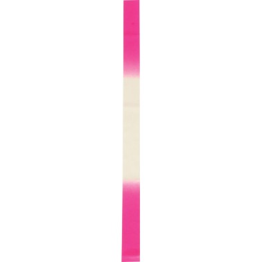 Rhythmic Gymnastics Ribbon White-Pink - Amila 6m