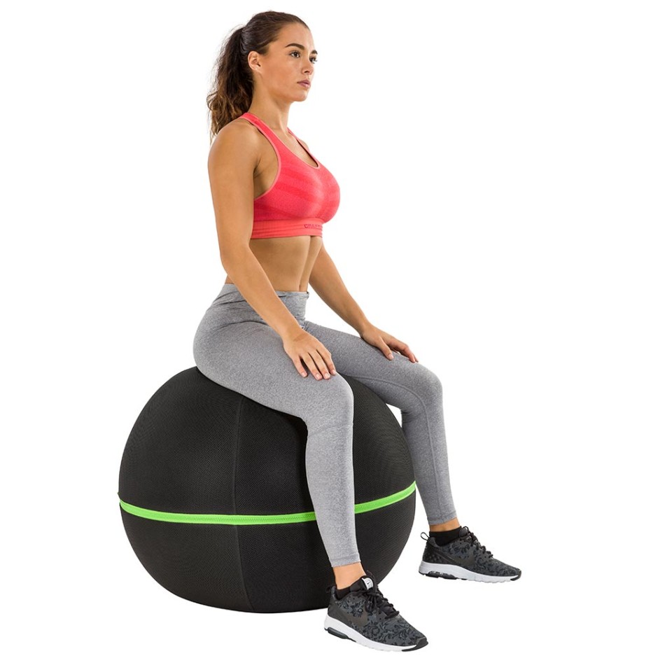 TUNTURI GYMBALL COVER 65CM WITH GREEN ZIPPER 14TUSFU195 One Color