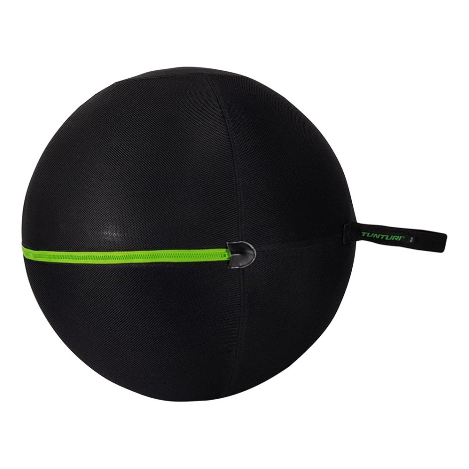 TUNTURI GYMBALL COVER 75CM WITH GREEN ZIPPER 14TUSFU196 Ο-C