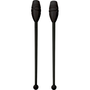 AMILA ΚΟΡΙΝΑ ΑΒ244R ΡΥΘ.ΓΥΜ. 45cm 150gr - SOFT ΜΑΥΡΟ/ΜΑΥΡΟ 98955-18 Μαύρο