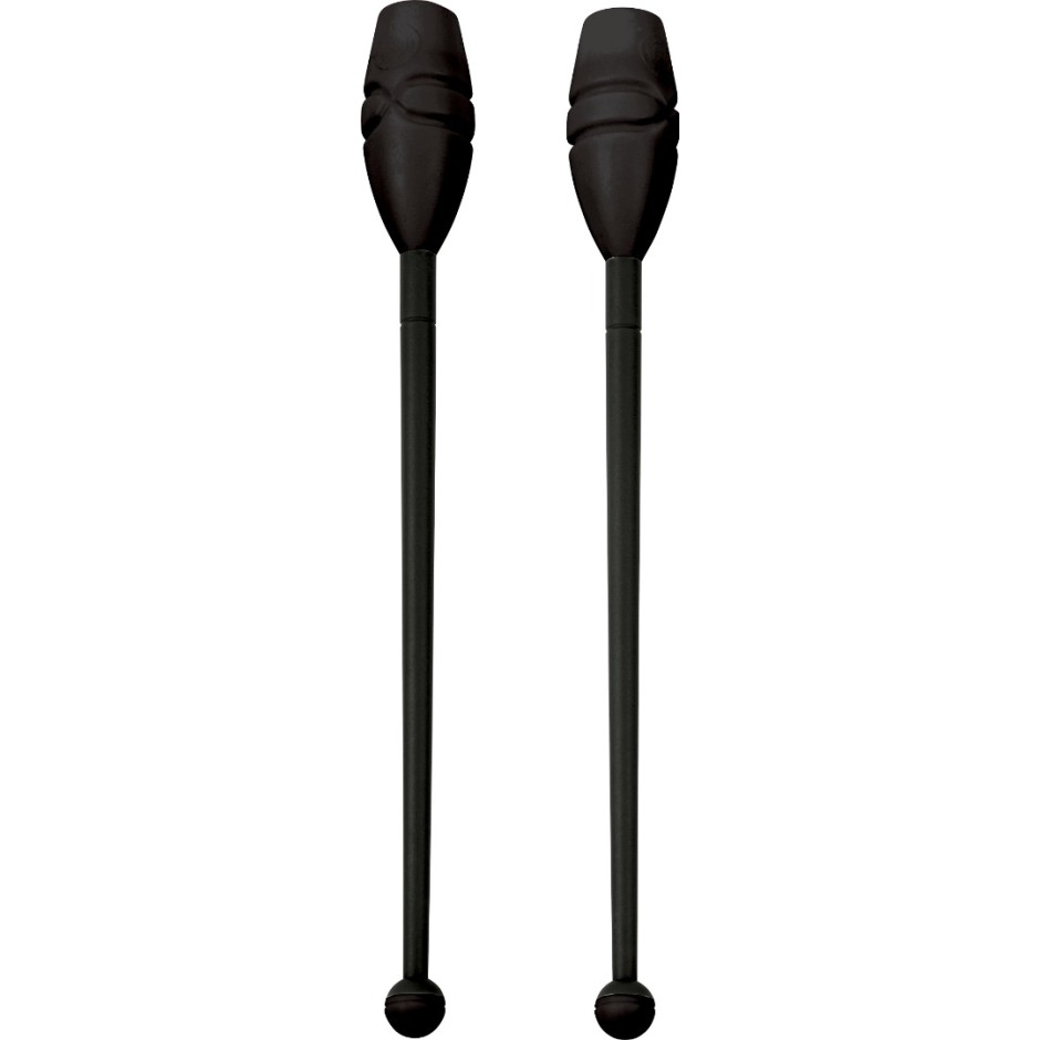 AMILA ΚΟΡΙΝΑ ΑΒ244R ΡΥΘ.ΓΥΜ. 45cm 150gr - SOFT ΜΑΥΡΟ/ΜΑΥΡΟ 98955-18 Μαύρο