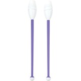 AMILA ΚΟΡΙΝΑ ΑΒ244R ΡΥΘ.ΓΥΜ. 45cm 150gr - SOFT ΜΩΒ/ΑΣΠΡΟ 98956-23 Μωβ Εικόνα 