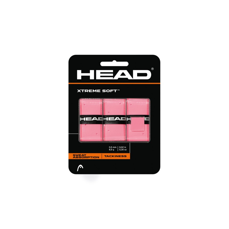HEAD XTREMESOFT OVERGRIP TENNIS 285104-PK Pink