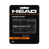 HEAD SUPERCOMP OVERGRIP TENNIS 285088-BK Μαύρο