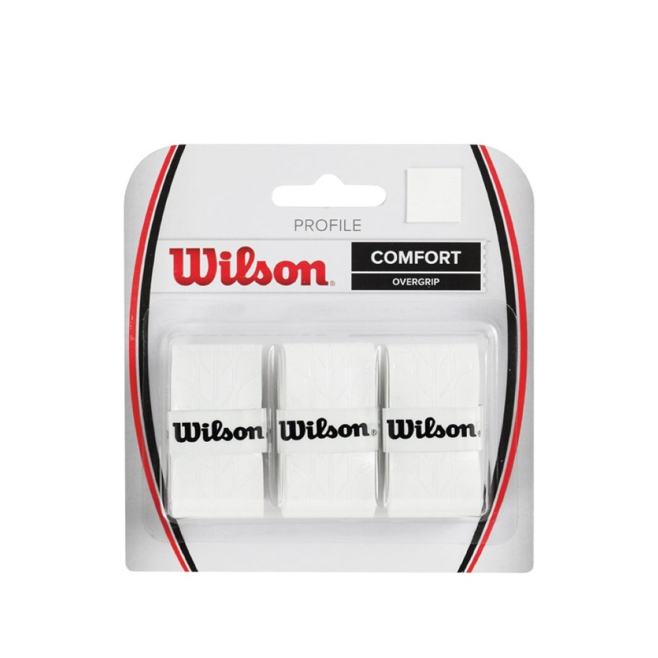 WILSON PROFILE OVERGRIP WH WRZ4025WH White