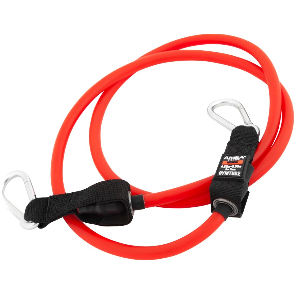 Resistance Band Red - Amila GymTube With Clip Medium