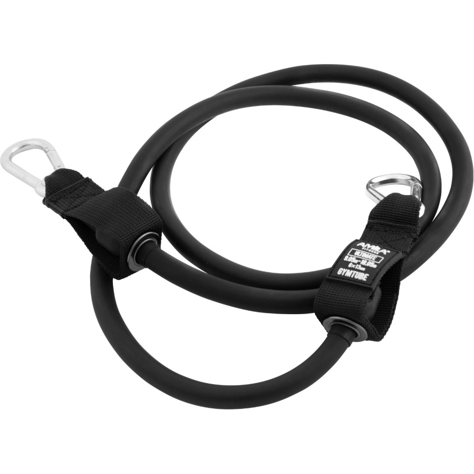 Λάστιχο Αντίστασης Μαύρο - Amila GymTube With Clip Ultimate