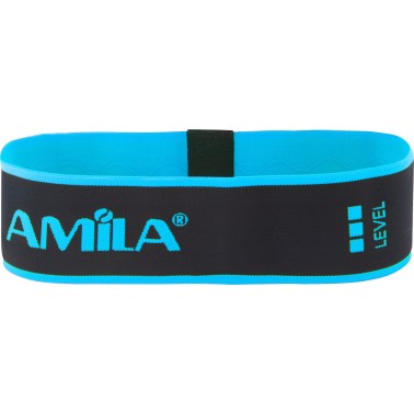 Λάστιχο Αντίστασης Μπλε - Amila Fabric HipBand Heavy
