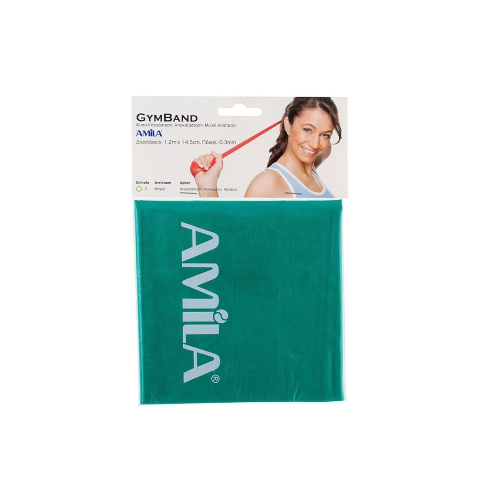 AMILA GYM BAND 1.2M LIGHT 48181 Green