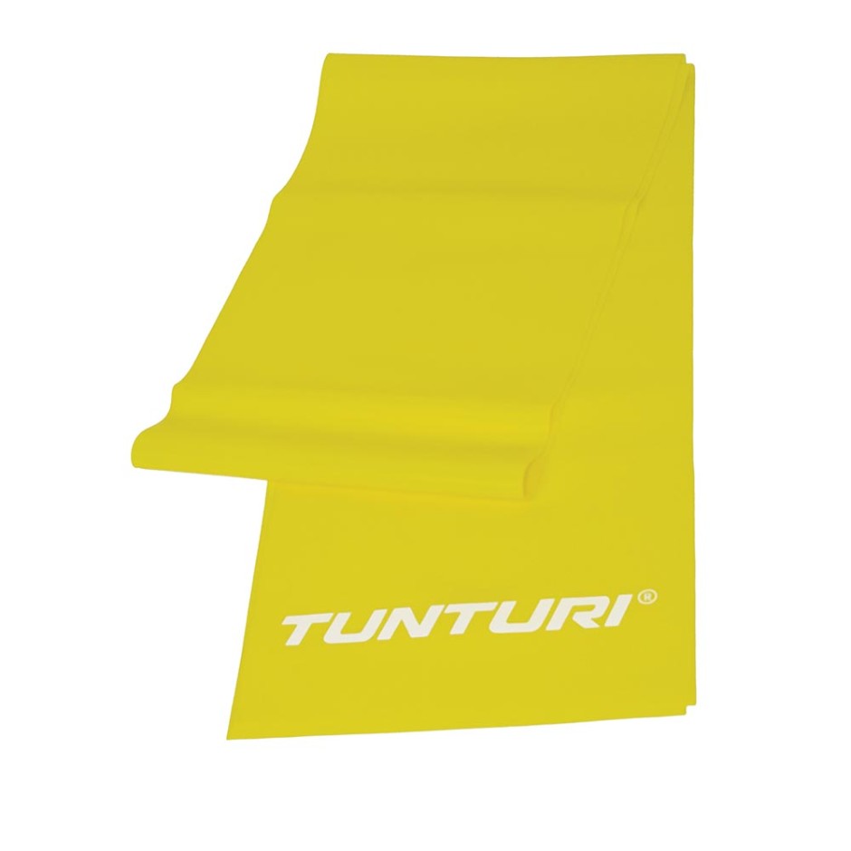 TUNTURI RESISTANCE BAND, LIGHT. YELLOW 14TUSFU137 One Color
