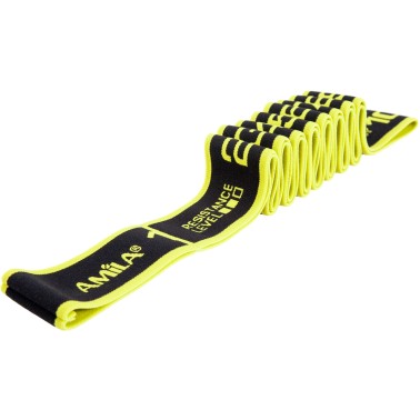 Λάστιχο Αντίστασης Κίτρινο - Amila Fabric Multi Loop Band Medium