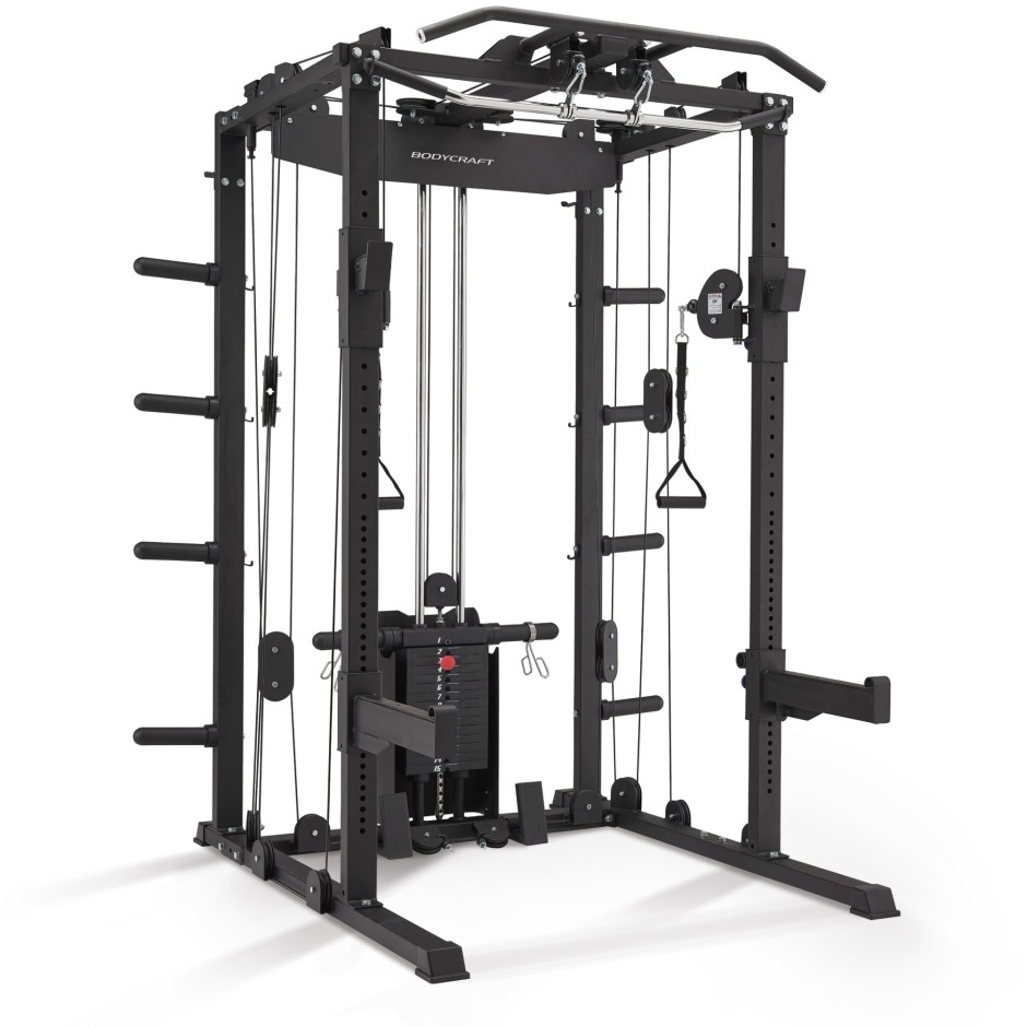 Κλωβός Power Rack Με Τροχαλίες - Amila Bodycraft Super Gym 1