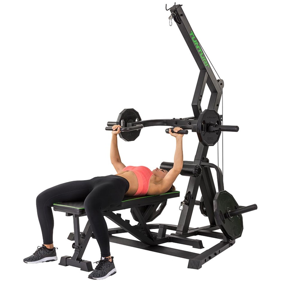TUNTURI WT85 LEVERAGE PULLEY GYM 17TSWT8050 One Color