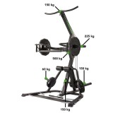 TUNTURI WT85 LEVERAGE PULLEY GYM 17TSWT8050 Ο-C Εικόνα 19