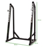 TUNTURI WT40 SQUAT RACK 17TSWT4000 One Color Image 4