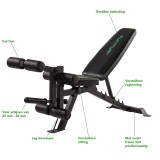TUNTURI UB60 UTILITY BENCH 17TSUB6000 One Color Image 6