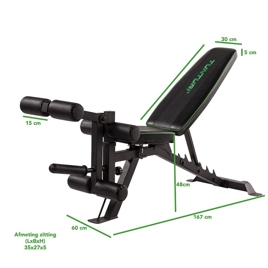 TUNTURI UB60 UTILITY BENCH 17TSUB6000 Ο-C