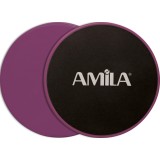 Δίσκοι Ολίσθησης AMILA GLIDING PADS ΜΩΒ/ΜΑΥΡΟ Μωβ 95952 