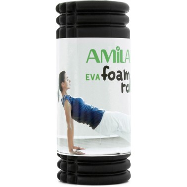 Κύλινδρος Ισορροπίας Μαύρος - Amila Foam Plexus