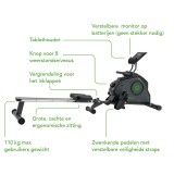 TUNTURI CARDIO FIT R30 ROWER 16TCFR3000 Ο-C Εικόνα 5