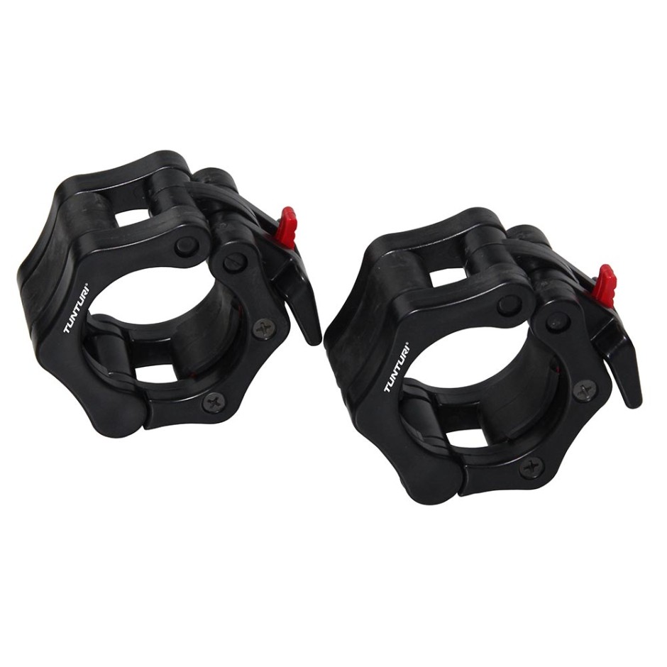 TUNTURI OLYMPIC LOCK JAW COLLARS (PAIR) 14TUSCF032 One Color