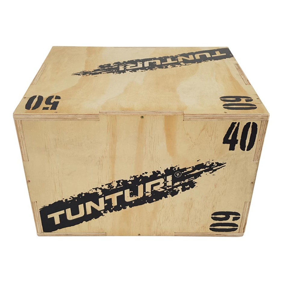TUNTURI PLYO BOX WOOD 40/50/60CM 14TUSCF077 One Color