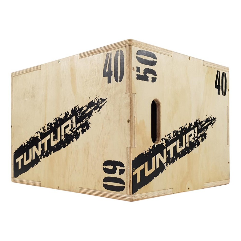 TUNTURI PLYO BOX WOOD 40/50/60CM 14TUSCF077 One Color