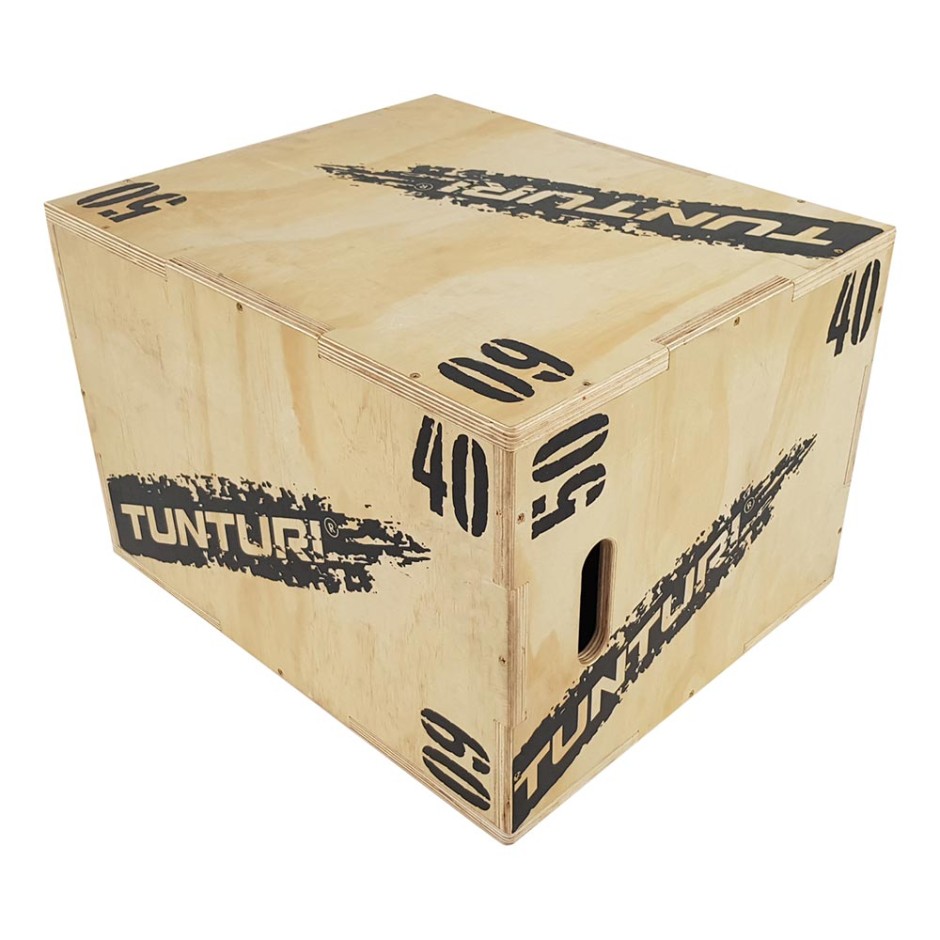 TUNTURI PLYO BOX WOOD 40/50/60CM 14TUSCF077 One Color