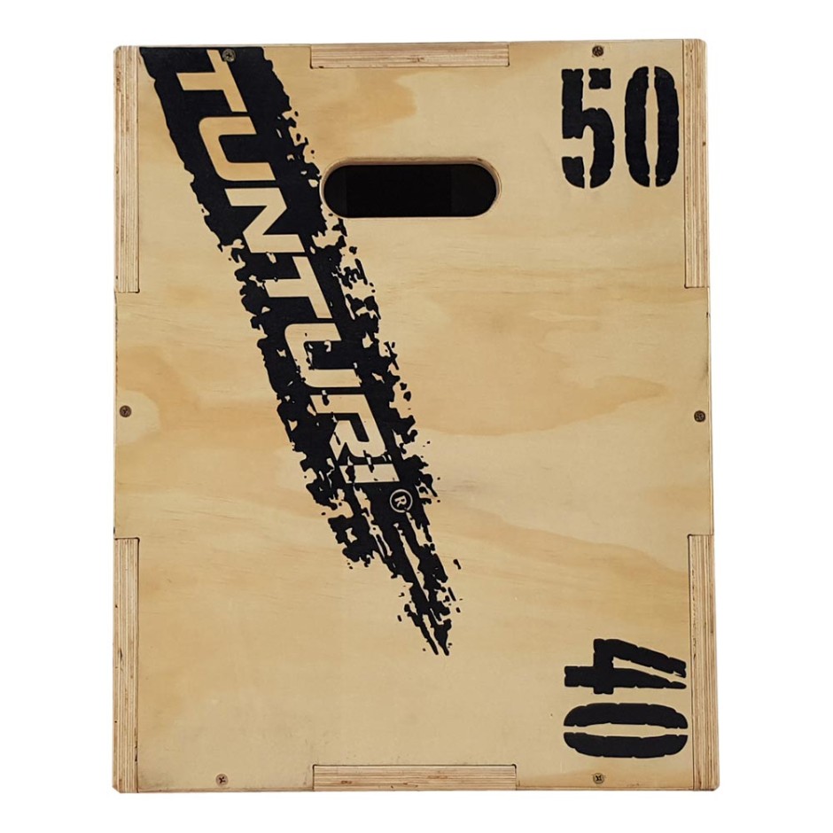 TUNTURI PLYO BOX WOOD 40/50/60CM 14TUSCF077 One Color