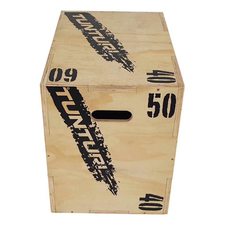 TUNTURI PLYO BOX WOOD 40/50/60CM 14TUSCF077 One Color