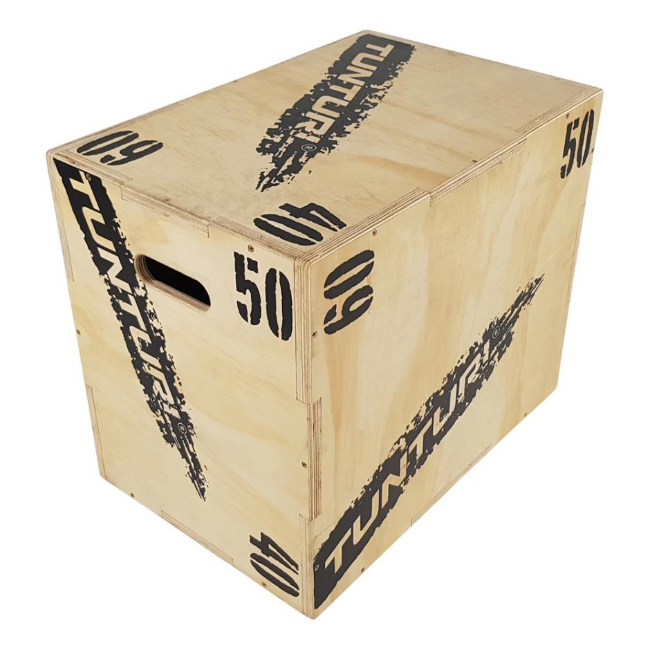 TUNTURI PLYO BOX WOOD 40/50/60CM 14TUSCF077 One Color