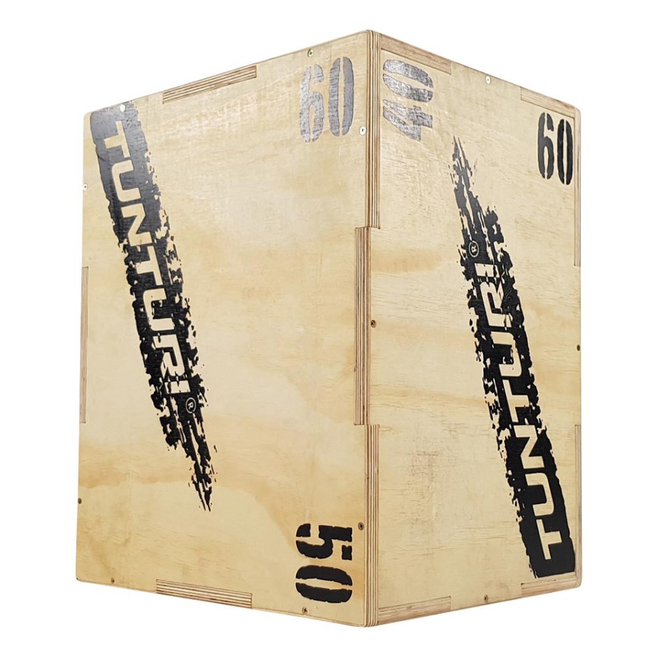 TUNTURI PLYO BOX WOOD 40/50/60CM 14TUSCF077 One Color