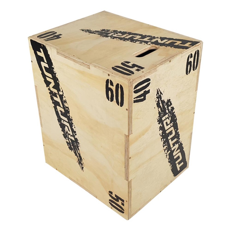TUNTURI PLYO BOX WOOD 40/50/60CM 14TUSCF077 One Color