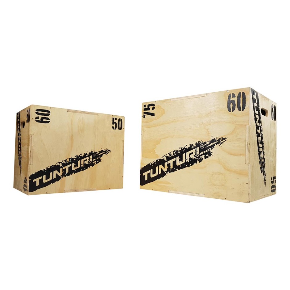 TUNTURI PLYO BOX WOOD 40/50/60CM 14TUSCF077 One Color