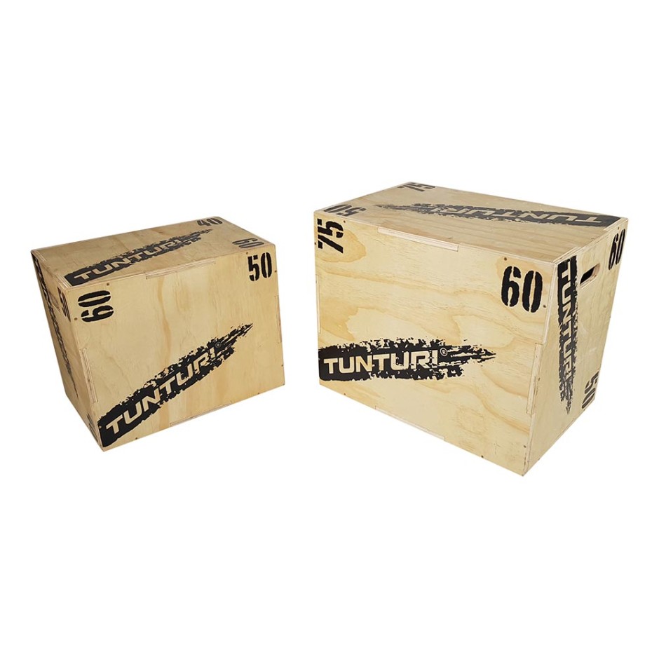 TUNTURI PLYO BOX WOOD 40/50/60CM 14TUSCF077 One Color