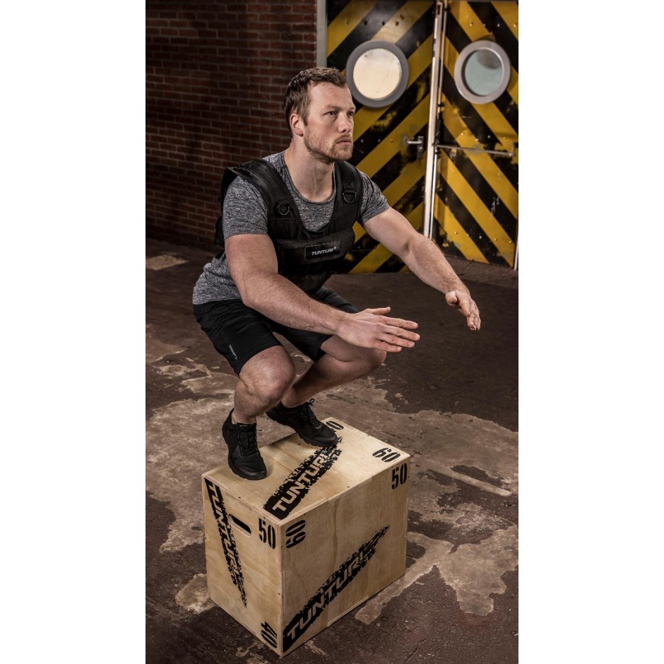 TUNTURI PLYO BOX WOOD 40/50/60CM 14TUSCF077 One Color