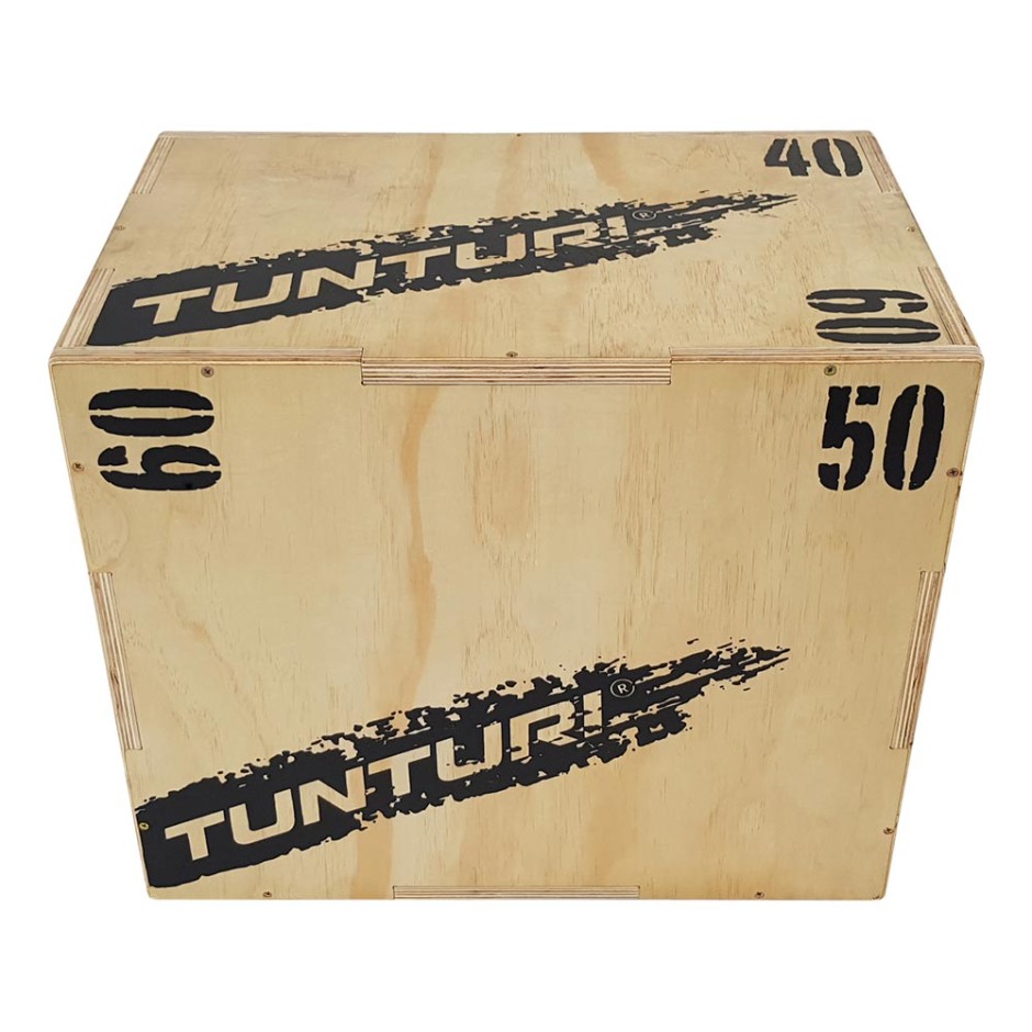 TUNTURI PLYO BOX WOOD 40/50/60CM 14TUSCF077 One Color
