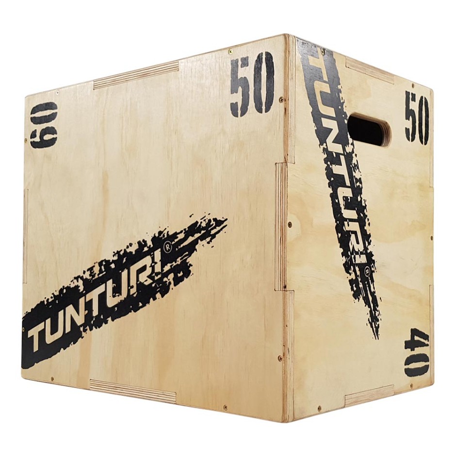 TUNTURI PLYO BOX WOOD 40/50/60CM 14TUSCF077 One Color