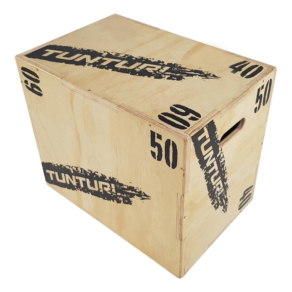 TUNTURI PLYO BOX WOOD 40/50/60CM 14TUSCF077 One Color