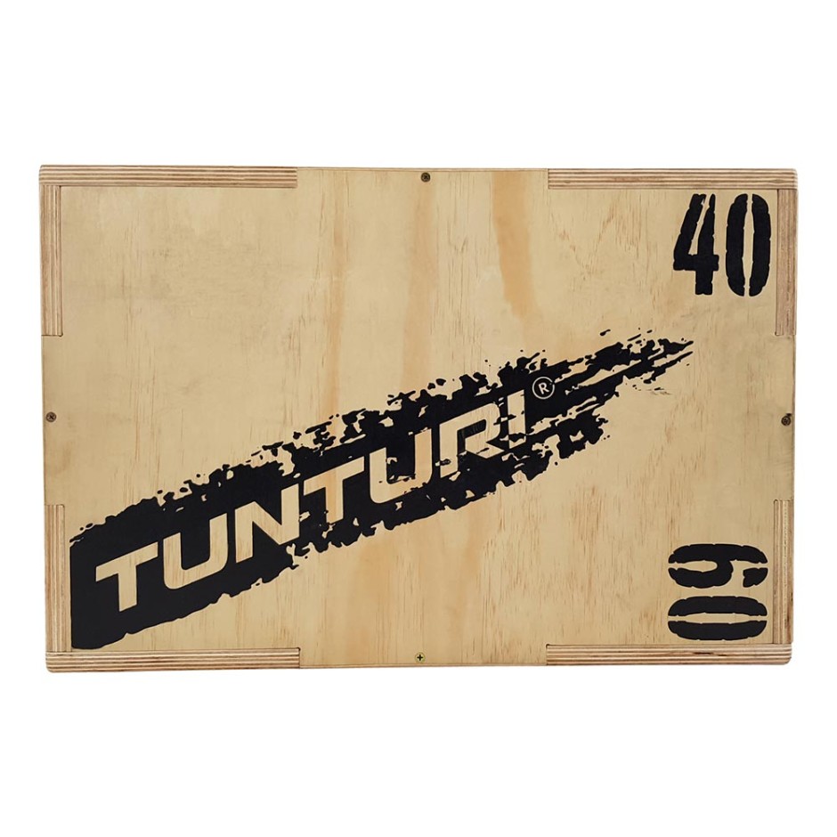 TUNTURI PLYO BOX WOOD 40/50/60CM 14TUSCF077 One Color