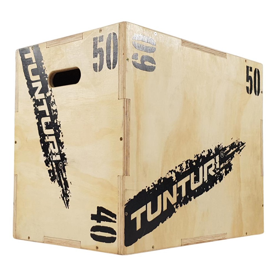 TUNTURI PLYO BOX WOOD 40/50/60CM 14TUSCF077 One Color
