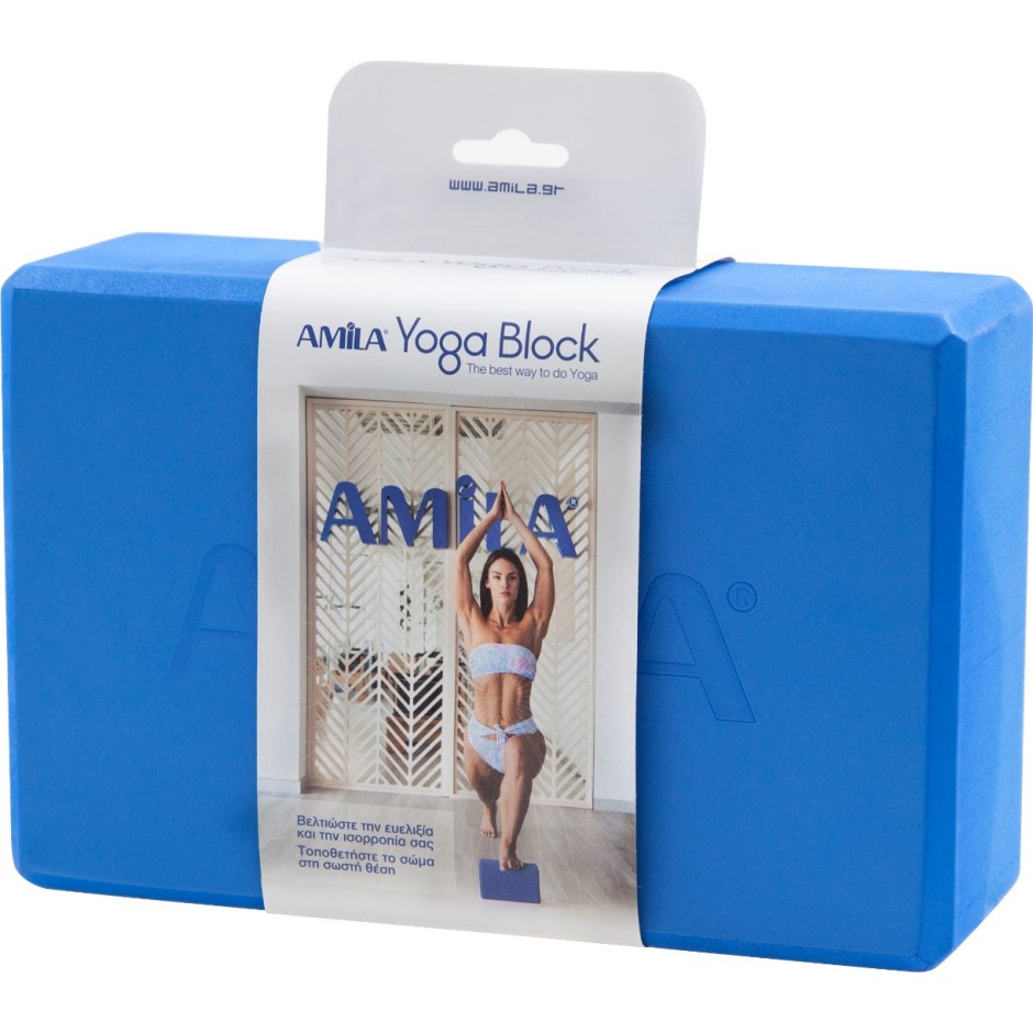 Τουβλάκι Yoga Μπλε - Amila Brick