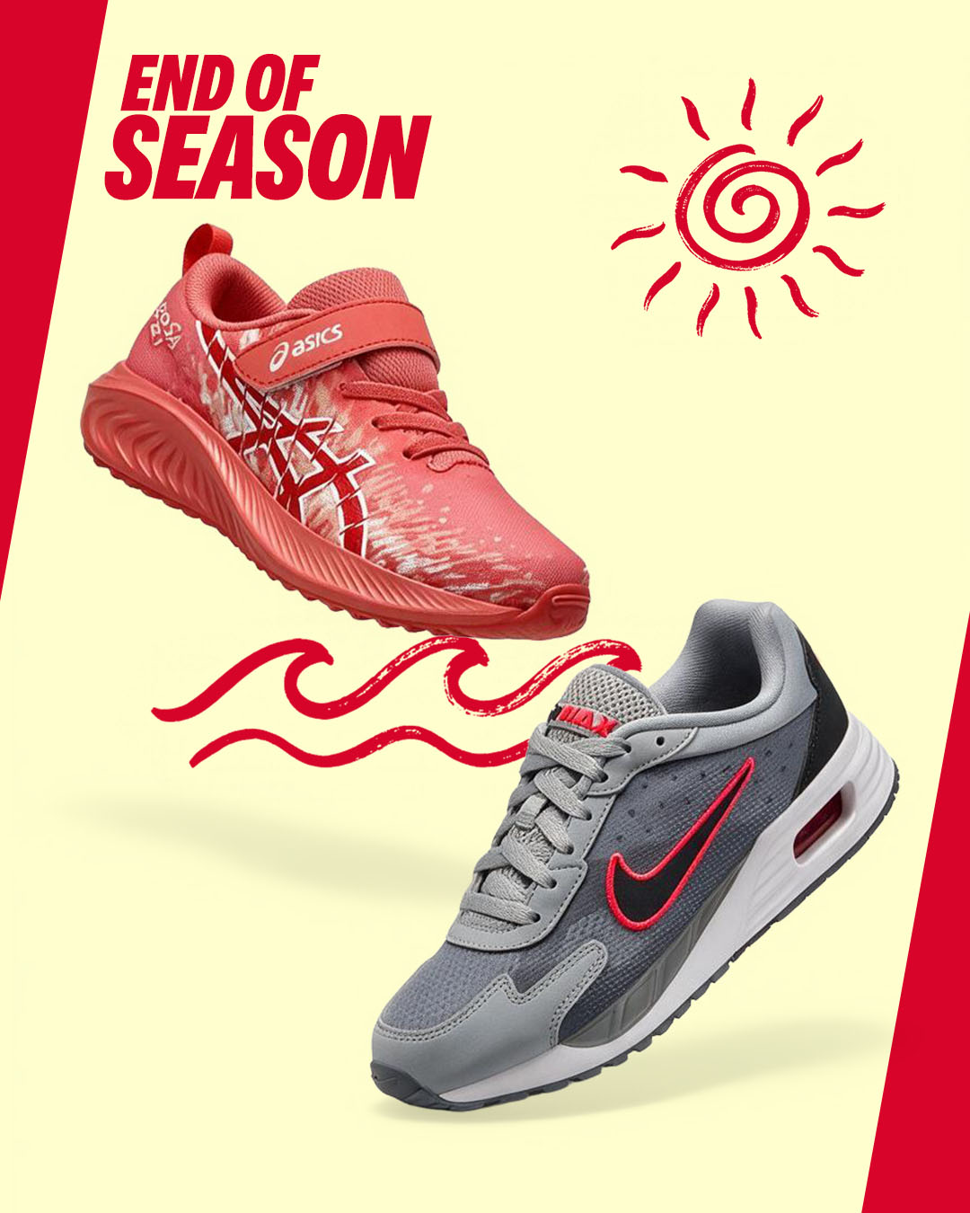 END OF SEASON SHOES