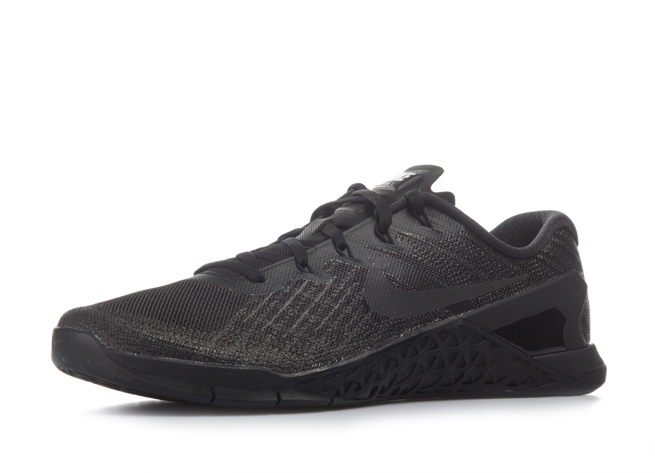 nike training free metcon 3 trainers in triple black