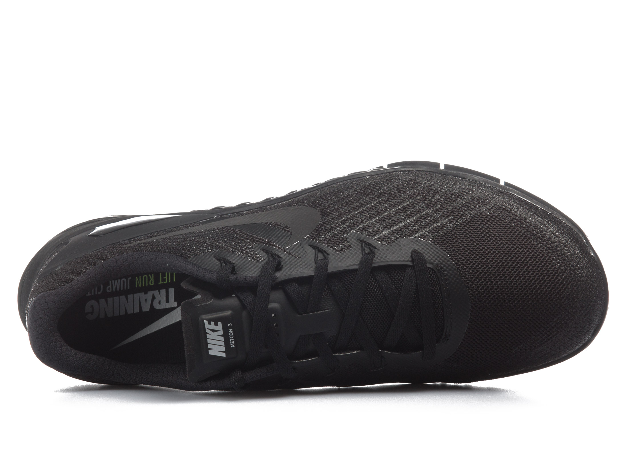 nike training free metcon 3 trainers in triple black