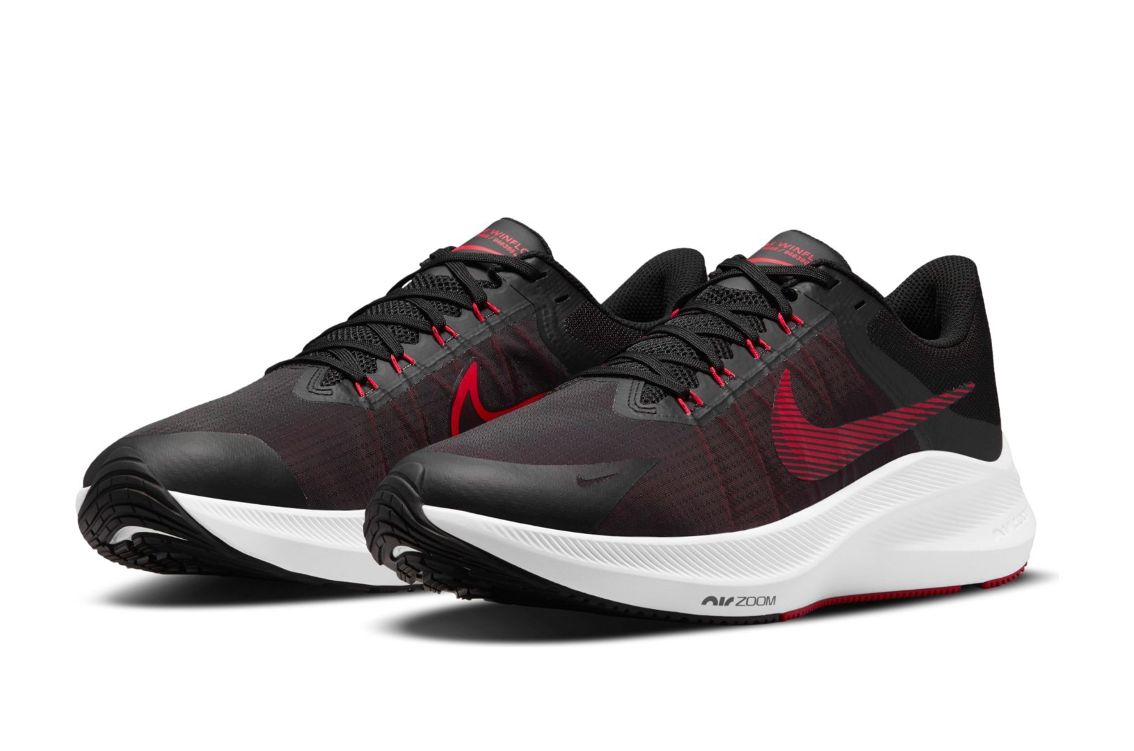 NWT Nike Winflo 8 Running Sneakers Black Red CW3419-003 NIKE WINFLO 8 CW3419-003 Black main image 3