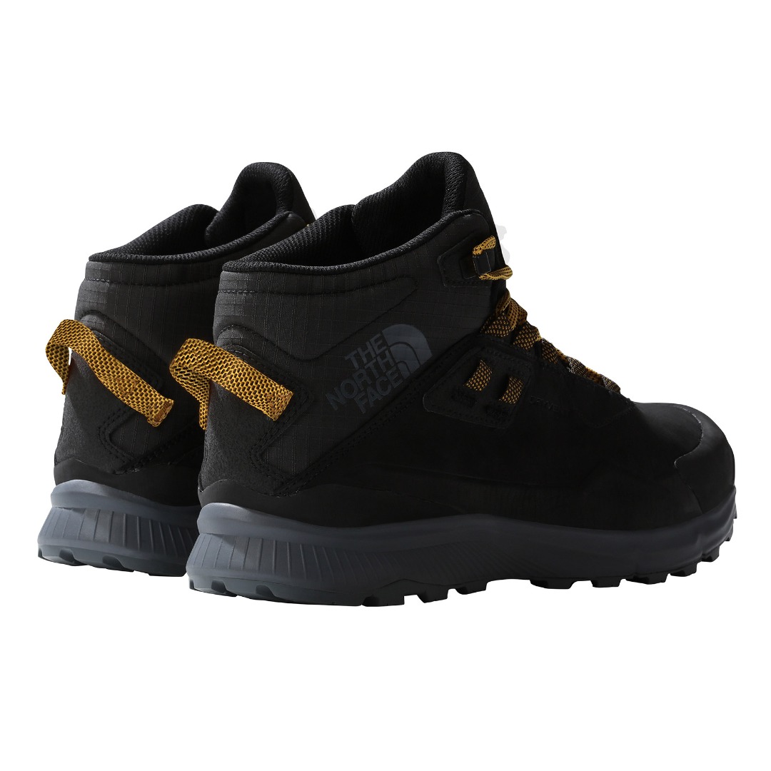 THE NORTH FACE MENS CRAGSTONE LEATHER MID WP NF0A7W6TNY7-NY7 Black