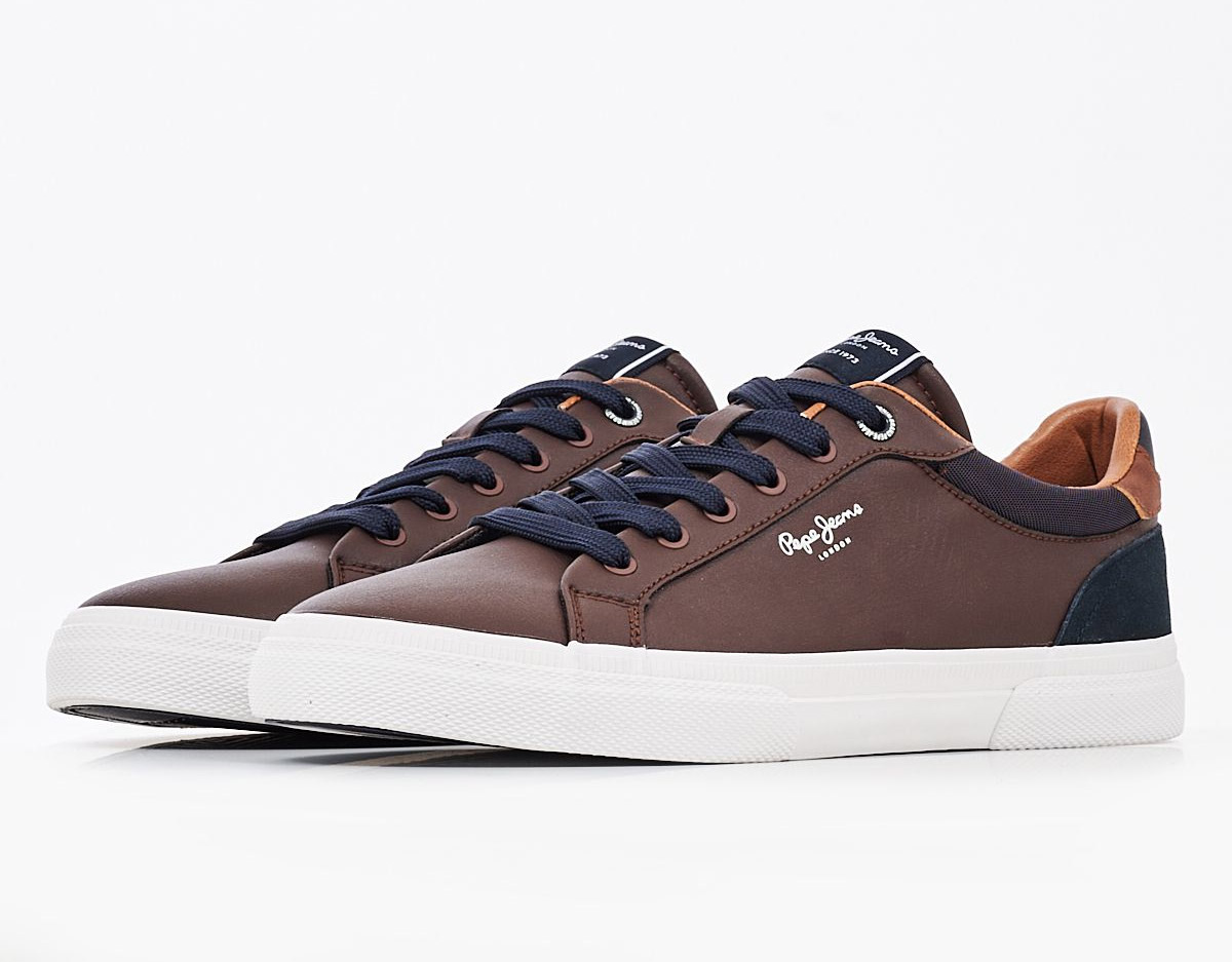 PEPE JEANS KENTON COURT M PMS30839-878 Καφέ φωτογραφία